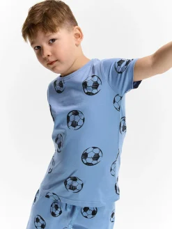 GATE Bawełniana koszulka z nadrukiem|Dzieci Chłopcy·Koszulki