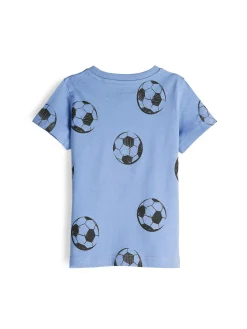 GATE Bawełniana koszulka z nadrukiem|Dzieci Chłopcy·Koszulki