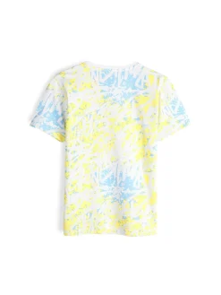 GATE Bawełniana koszulka z nadrukiem|Dzieci Chłopcy·Koszulki