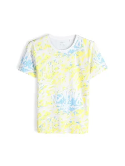 GATE Bawełniana koszulka z nadrukiem|Dzieci Chłopcy·Koszulki