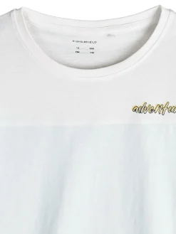 GATE Bawełniana koszulka z nadrukiem|Dzieci Chłopcy·Koszulki