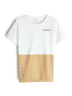 GATE Bawełniana koszulka z nadrukiem|Dzieci Chłopcy·Koszulki