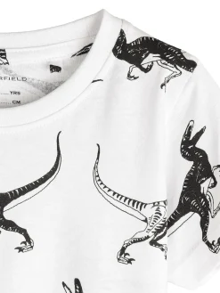 GATE Bawełniana koszulka z nadrukiem|Dzieci Chłopcy·Koszulki