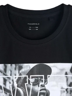 GATE Bawełniana koszulka z nadrukiem|Dzieci Chłopcy·Koszulki