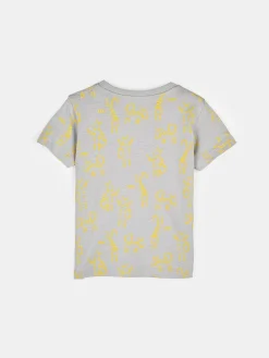 GATE Bawełniana koszulka z nadrukiem|Dzieci Chłopcy·Koszulki