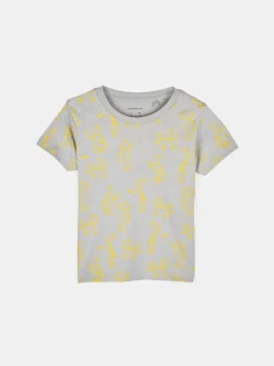 GATE Bawełniana koszulka z nadrukiem|Dzieci Chłopcy·Koszulki