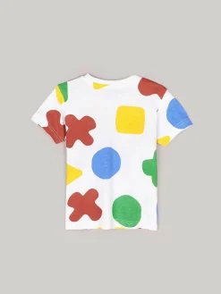 GATE Bawełniana koszulka z nadrukiem|Dzieci Chłopcy·Koszulki