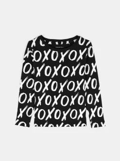 GATE Bawełniana koszulka z nadrukiem|Dzieci Chłopcy·Koszulki