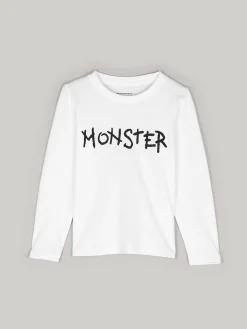 GATE Bawełniana koszulka z nadrukiem|Dzieci Chłopcy·Koszulki