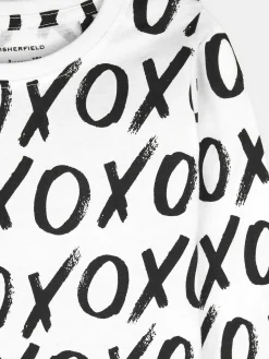 GATE Bawełniana koszulka z nadrukiem|Dzieci Chłopcy·Koszulki