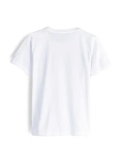 GATE Bawełniana koszulka z nadrukiem|Dzieci Chłopcy·Koszulki