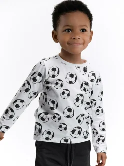 GATE Bawełniana koszulka z nadrukiem|Dzieci Chłopcy·Koszulki