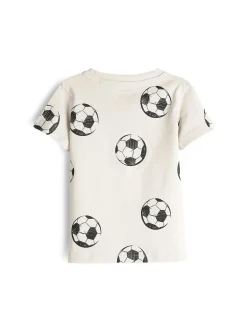 GATE Bawełniana koszulka z nadrukiem|Dzieci Chłopcy·Koszulki