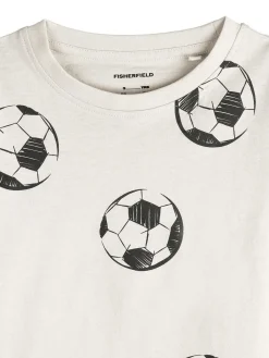 GATE Bawełniana koszulka z nadrukiem|Dzieci Chłopcy·Koszulki