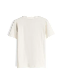 GATE Bawełniana koszulka z nadrukiem|Dzieci Chłopcy·Koszulki