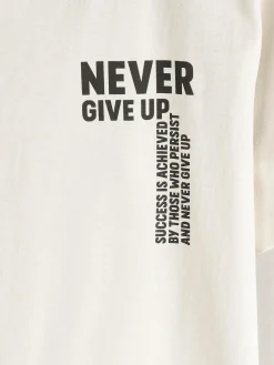 GATE Bawełniana koszulka z nadrukiem|Dzieci Chłopcy·Koszulki