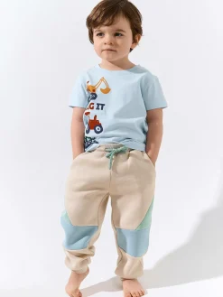 GATE Bawełniana koszulka z nadrukiem|Dzieci Chłopcy·Koszulki