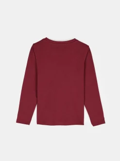 GATE Bawełniana koszulka z nadrukiem|Dzieci Chłopcy·Koszulki