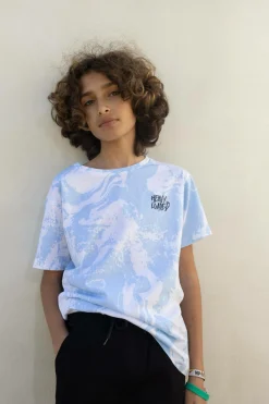 GATE Bawełniana koszulka z nadrukiem|Dzieci Chłopcy·Koszulki