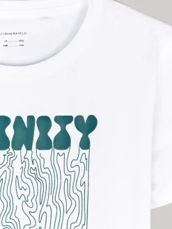 GATE Bawełniana koszulka z nadrukiem|Dzieci Chłopcy·Koszulki