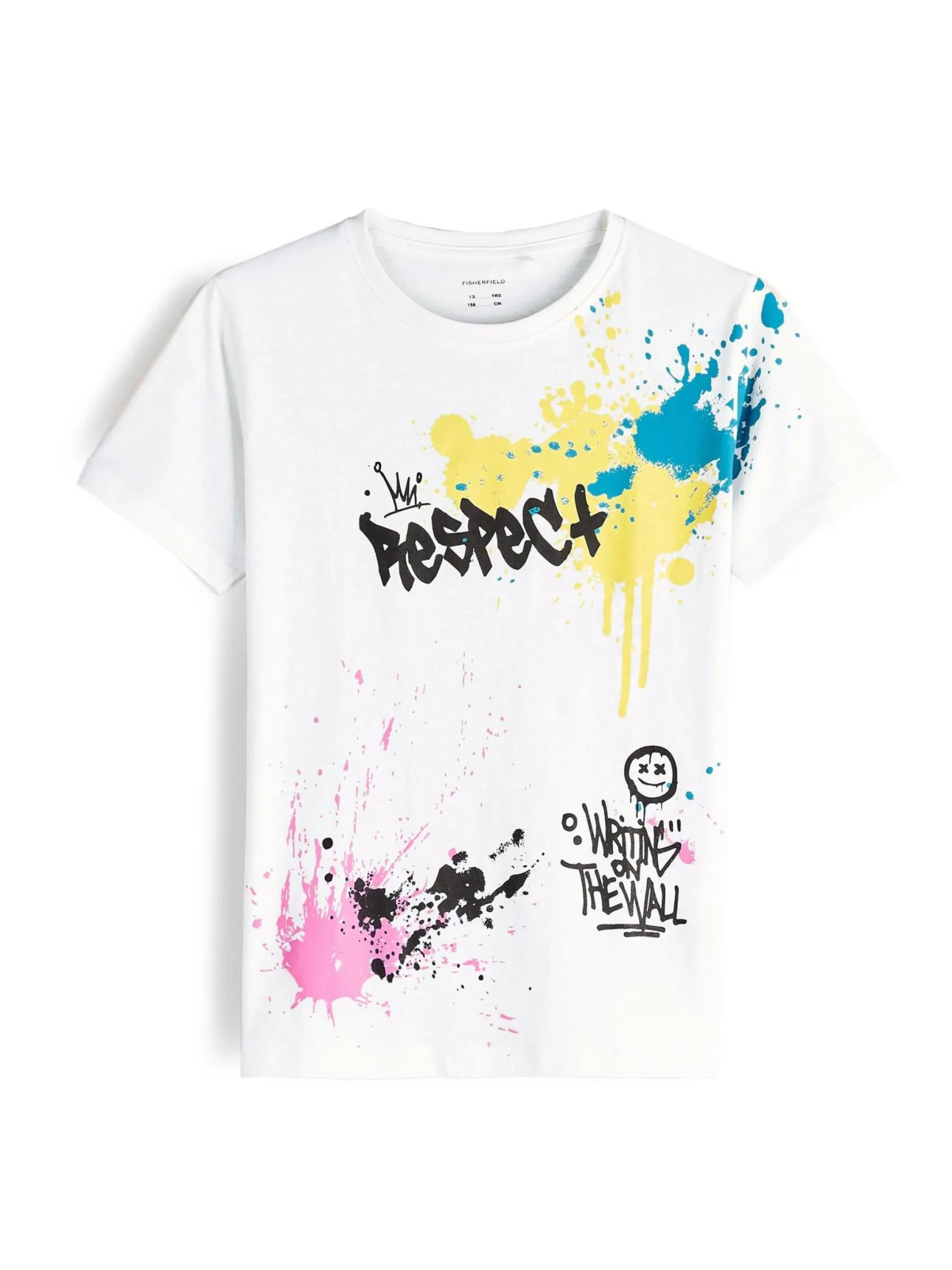 GATE Bawełniana koszulka z nadrukiem|Dzieci Chłopcy·Koszulki