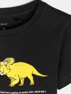 GATE Bawełniana koszulka z nadrukiem|Dzieci Chłopcy·Koszulki