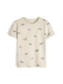 GATE Bawełniana koszulka z nadrukiem| Koszulki I Topy·Koszulki|Koszulki I Topy·Koszulki Z Nadrukiem