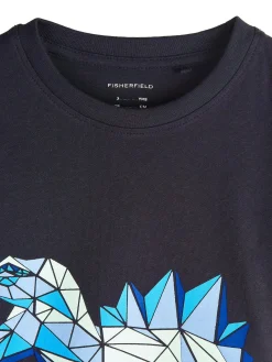 GATE Bawełniana koszulka z nadrukiem|Dzieci Chłopcy·Koszulki