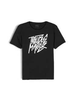 GATE Bawełniana koszulka z nadrukiem|Dzieci Chłopcy·Koszulki