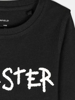 GATE Bawełniana koszulka z nadrukiem|Dzieci Chłopcy·Koszulki