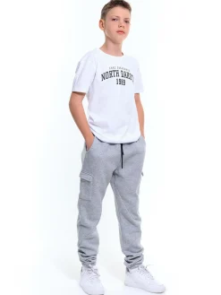 GATE Bawełniana koszulka z nadrukiem|Dzieci Chłopcy·Koszulki