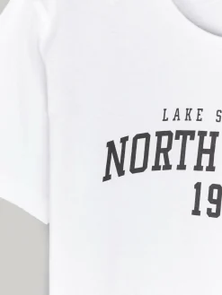 GATE Bawełniana koszulka z nadrukiem|Dzieci Chłopcy·Koszulki