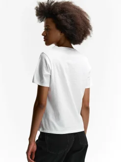 GATE Bawełniana koszulka z nadrukiem| Koszulki I Topy·Koszulki|Koszulki I Topy·Koszulki Z Nadrukiem