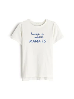 GATE Bawełniana koszulka z nadrukiem| Koszulki I Topy·Koszulki|Koszulki I Topy·Koszulki Z Nadrukiem