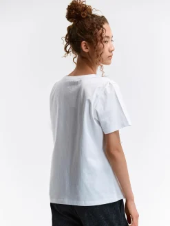 GATE Bawełniana koszulka z nadrukiem| Koszulki I Topy·Koszulki|Koszulki I Topy·Koszulki Z Nadrukiem