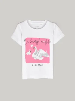 GATE Bawełniana koszulka z nadrukiem|Dzieci Baby|Dziewczynki·Koszulki I Topy