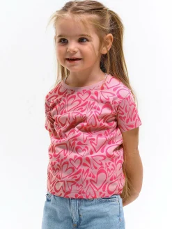 GATE Bawełniana koszulka z nadrukiem|Dzieci Baby|Dziewczynki·Koszulki I Topy