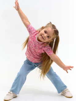 GATE Bawełniana koszulka z nadrukiem|Dzieci Baby|Dziewczynki·Koszulki I Topy