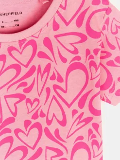 GATE Bawełniana koszulka z nadrukiem|Dzieci Baby|Dziewczynki·Koszulki I Topy