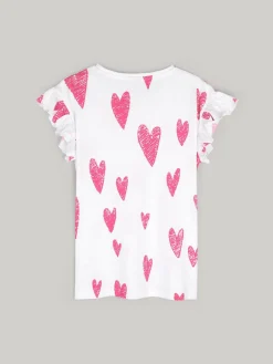 GATE Bawełniana koszulka z nadrukiem|Dzieci Baby|Dziewczynki·Koszulki I Topy