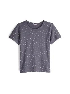 GATE Bawełniana koszulka z nadrukiem| Koszulki I Topy·Koszulki|Koszulki I Topy·Koszulki Z Nadrukiem