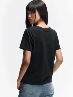 GATE Bawełniana koszulka z nadrukiem| Koszulki I Topy·Koszulki|Koszulki I Topy·Koszulki Z Nadrukiem