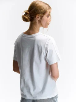 GATE Bawełniana koszulka z nadrukiem| Koszulki I Topy·Koszulki|Koszulki I Topy·Koszulki Z Nadrukiem