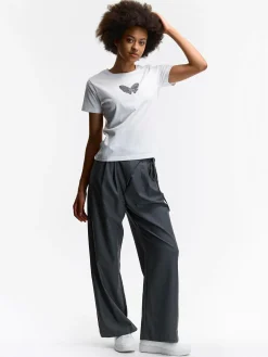 GATE Bawełniana koszulka z nadrukiem| Koszulki I Topy·Koszulki|Koszulki I Topy·Koszulki Z Nadrukiem