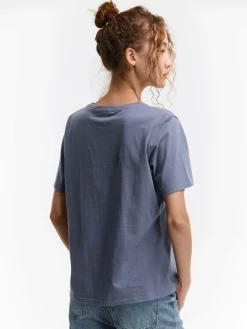 GATE Bawełniana koszulka z nadrukiem| Koszulki I Topy·Koszulki|Koszulki I Topy·Koszulki Z Nadrukiem