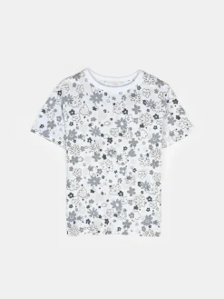 GATE Bawełniana koszulka z nadrukiem| Koszulki I Topy·Koszulki|Koszulki I Topy·Koszulki Z Nadrukiem