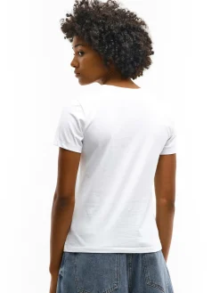 GATE Bawełniana koszulka z nadrukiem| Koszulki I Topy·Koszulki|Koszulki I Topy·Koszulki Z Nadrukiem