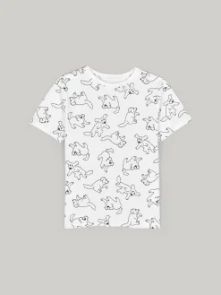 GATE Bawełniana koszulka z nadrukiem| Koszulki I Topy·Koszulki|Koszulki I Topy·Koszulki Z Nadrukiem