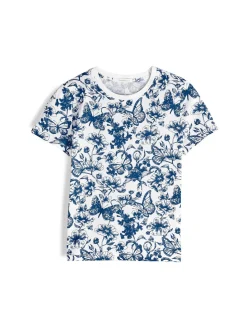 GATE Bawełniana koszulka z nadrukiem| Koszulki I Topy·Koszulki|Koszulki I Topy·Koszulki Z Nadrukiem