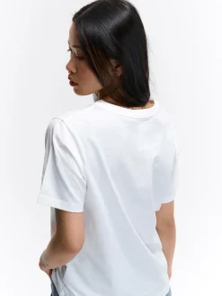 GATE Bawełniana koszulka z nadrukiem| Koszulki I Topy·Koszulki|Koszulki I Topy·Koszulki Z Nadrukiem